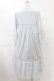 画像2: Katie / ASHBURY ethnic dress F サックス H-25-07-07-017-LO-OP-ET-ZH (2)