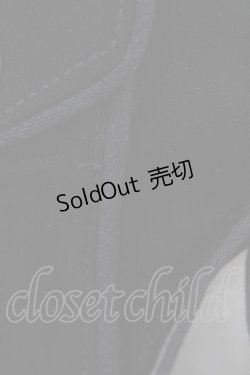 画像3: Ozz Croce / アシメオーバーコルセット  黒 H-25-07-07-003-OO-ZA-KB-ZH