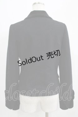 画像3: PEACE NOW / 別珍切替ウールジャケット  黒 H-25-07-08-1032-PU-JA-KB-ZH