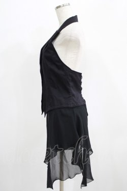画像2: BPN / アシメシフォンベスト  黒 H-25-07-08-1034-GO-TO-KB-ZH