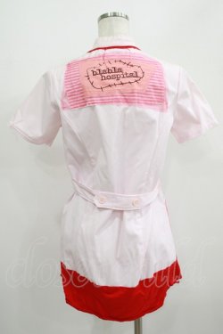 画像3: blablahospital / ツギハギナースワンピース  ピンク H-25-07-08-1035-PU-OP-KB-ZH