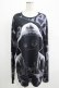 画像1: NieR Clothing / プリントロングトップス  黒 H-25-07-08-1046-PU-TO-KB-ZH (1)