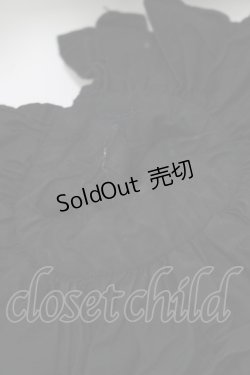 画像5: CHOICE / フリルブラウス  黒 H-25-07-08-1051-PU-BL-KB-ZH