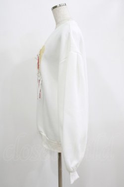 画像2: merry jenny / いちごクリームフリルスウェット F オフ H-25-07-08-1053-LO-TO-KB-ZH
