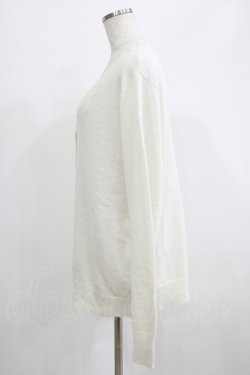 画像2: Candy Stripper / HEART BUTTON CARDIGAN  ホワイト H-25-07-08-1054-PU-TO-KB-ZH