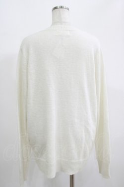 画像3: Candy Stripper / HEART BUTTON CARDIGAN  ホワイト H-25-07-08-1054-PU-TO-KB-ZH