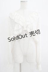 merry jenny / スカラップfrillボレロ F アイボリー H-25-07-08-1055-LO-TO-KB-ZH