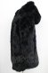 画像2: Candy Stripper / COTTON CANDY FUR COAT 2 ブラック H-25-07-08-1001-PU-CO-KB-ZT0710J (2)