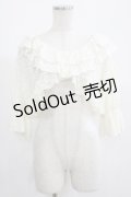merry jenny / スカラップfrillボレロ F アイボリー H-25-07-08-1056-LO-TO-KB-ZH
