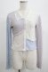 画像1: merry jenny / fog color blocking cardigan F ミックス H-25-07-08-1057-LO-TO-KB-ZH (1)