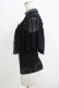 画像2: PUNK RAVE / Gothic Lace Shrug Shawl T-shirts F 黒 H-25-07-08-1060-PU-TO-KB-ZH (2)