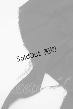 画像4: BPN / 羽根風ダメージノースリーブブラウス  黒 H-25-07-08-1062-GO-BL-KB-ZH