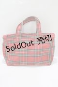 MILK / タータンチェックBAG  赤 H-25-07-08-1065-ML-BG-KB-ZH