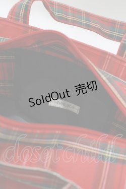 画像3: MILK / タータンチェックBAG  赤 H-25-07-08-1065-ML-BG-KB-ZH