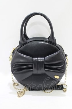 画像2: Leur Getter / 2WayリボンBag  ブラック H-25-07-08-1066-LU-BG-KB-ZH