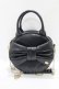 画像2: Leur Getter / 2WayリボンBag  ブラック H-25-07-08-1066-LU-BG-KB-ZH (2)