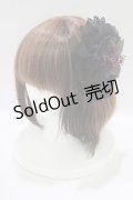 ATELIER PIERROT / キャノティエクリップブローチ  黒×紫 H-25-07-08-1074-EL-AC-KB-ZH