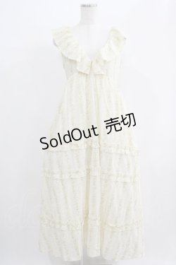 画像1: merry jenny / flower frillワンピース F イエロー H-25-07-08-1011-LO-OP-KB-ZH