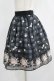 画像2: mille fille closet by LODISPOTTO / ローズ刺繍オーガンジースカート S ブラック H-25-07-09-027-LO-SK-NS-ZH (2)