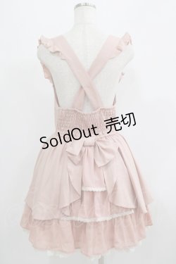 画像3: LIZ LISA / リボン刺繍ジャンスカ Free ピンク H-25-07-09-033-LO-OP-NS-ZH
