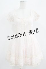 LIZ LISA / 花柄レースワンピース Free ピンク H-25-07-09-039-LO-OP-NS-ZH