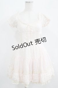 LIZ LISA / 花柄レースワンピース Free ピンク H-25-07-09-039-LO-OP-NS-ZH