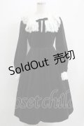 axes femme kawaii / ベロアワンピース M ブラック H-25-07-09-041-AX-OP-NS-ZH