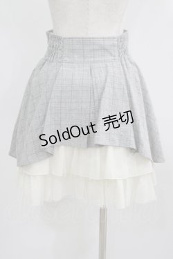 画像3: Secret Honey / チェックスカート Free ブラック H-25-07-09-043-CA-SK-NS-ZH