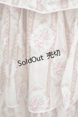 画像4: LIZ LISA / ブーケストライプフリルワンピース Free ピンク H-25-07-09-046-LO-OP-NS-ZH