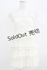 LIZ LISA / プリーツフリルワンピース Free 生成り H-25-07-09-049-LO-OP-NS-ZH