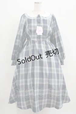 画像1: m petit by misako / サンリオキャラクターズコラボ シナモロール ワンピース M ネイビー H-25-07-09-005-LO-OP-NS-ZH