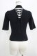 画像3: EATME / 2WAYパフスリーブニットTOP Free ブラック H-25-07-09-058-LO-TO-NS-ZH (3)
