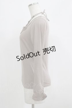 画像2: axes femme / ローズガーデンプルオーバー M ブラウン H-25-07-09-064-AX-TO-NS-ZH