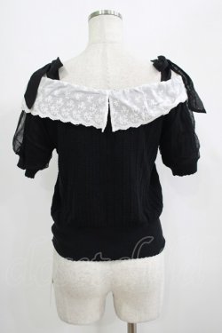 画像3: mille fille closet by LODISPOTTO / 肩リボンオフショルトップス M ブラック H-25-07-09-068-LO-TO-NS-ZH