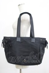 m petit by misako / サイドリボン付きトートバッグ  ブラック H-25-07-09-070-LO-BG-NS-ZH