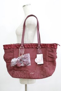 m petit by misako / TT*AMリボンチャームTT  ワイン H-25-07-09-071-LO-BG-NS-ZH