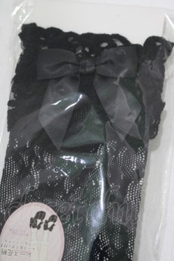 画像2: m petit by misako / AMCSレーシーリボンレース  ブラック H-25-07-09-072-LO-ZA-NS-ZH