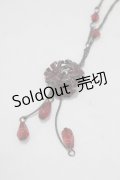 axes femme / 彼岸花モチーフネックレス  シルバー H-25-07-09-074-AX-AC-NS-ZH