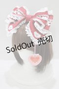 BABY,THE STARS SHINE BRIGHT / くみゃちゃんのHeart Sugar Decorationカチューシャ  エンジ H-25-07-09-075-BA-AC-NS-ZH