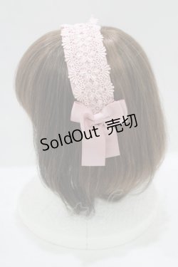 画像2: m petit by misako / TT*AMレースカチューシャ  ピンク H-25-07-09-076-LO-AC-NS-ZH