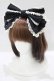 画像1: Angelic Pretty / リボンレースカチューシャ  ブラック H-25-07-09-078-AP-AC-NS-ZH (1)