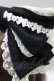 画像2: Angelic Pretty / リボンレースカチューシャ  ブラック H-25-07-09-078-AP-AC-NS-ZH (2)