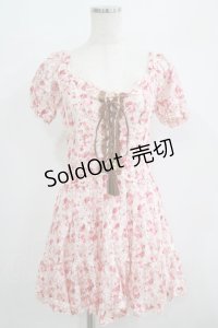 LIZ LISA / はしごレースワンピース Free ピンク H-25-07-09-080-LO-OP-NS-ZH
