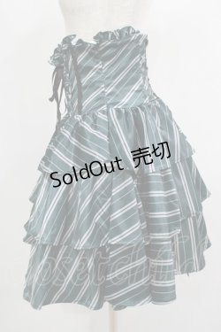 画像2: ATELIER PIERROT / ハリー・ポッター フリルコルセットスカート  スリザリン（グリーン） H-25-07-09-2002-EL-SK-KB-ZH