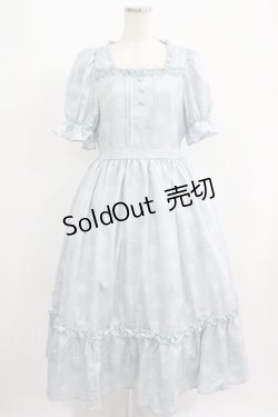 画像1: m petit by misako / MSKハナガラスクエアNOP M サックス H-25-07-09-009-LO-OP-NS-ZH