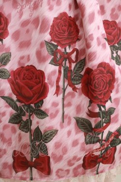 画像4: Angelic Pretty / Rebecca Leopardワンピース Free ピンク H-25-07-09-001-AP-OP-NS-ZH