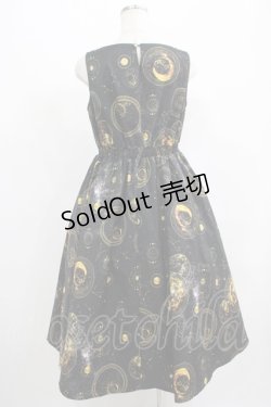 画像3: axes femme NOSTALGIE / タロット柄ワンピース Free ブラック H-25-07-09-011-AX-OP-NS-ZH