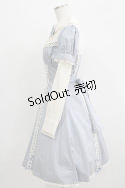 画像2: Innocent World / ダイヤレースワンピース S サックス H-25-07-09-012-IW-OP-NS-ZH