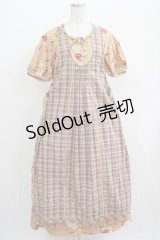 PINK HOUSE / アンジェリックラビッツエプロンワンピース Free ブラウン H-25-07-09-002-LO-OP-NS-ZH