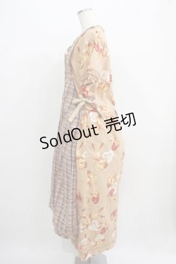 画像2: PINK HOUSE / アンジェリックラビッツエプロンワンピース Free ブラウン H-25-07-09-002-LO-OP-NS-ZH